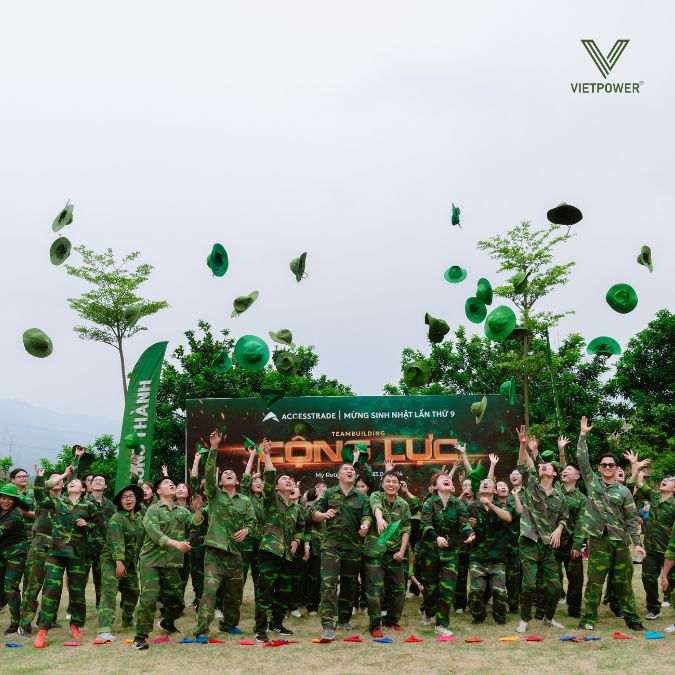 VietPower tự hào là đơn vị tiên phong triển khai concept team building quân đội đạt chuẩn chuyên nghiệp