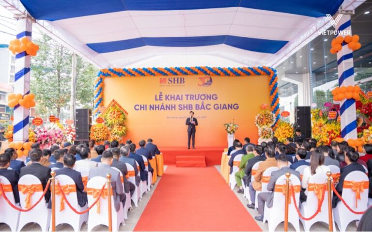 Mẫu banner poster background khai trương cửa hàng ấn tượng