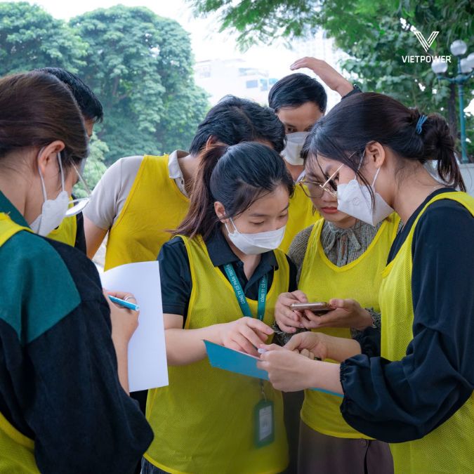Với sự tích hợp của công nghệ giúp đem lại trải nghiệm team building tương tác và hấp dẫn hơn.