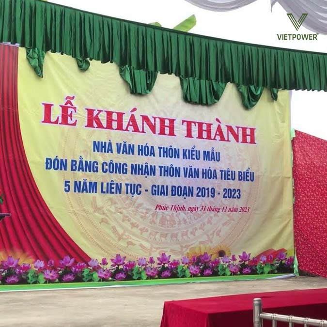 Bài phát biểu khánh thành nhà văn hoá thôn cần ngắn gọn, đúng trọng tâm