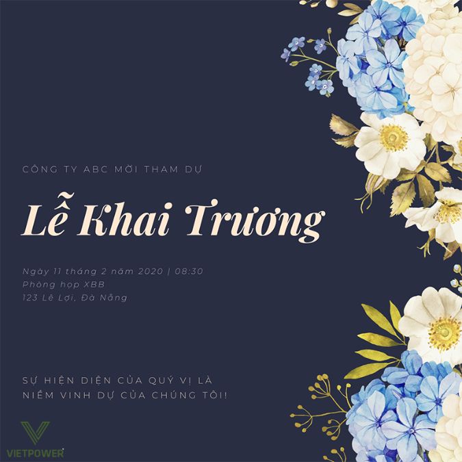 Những nội dung cần có trong giấy khai trương