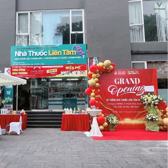 Lưu ý tổ chức lễ khai trương nhà thuốc