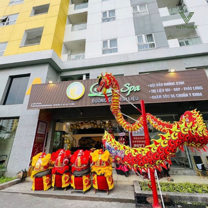 Một số hình ảnh lễ khai trương spa do VietPower thực hiện