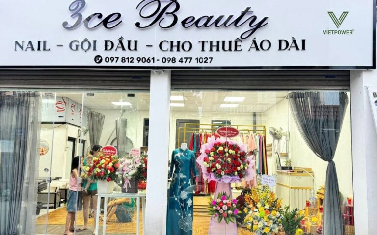Tổ chức khai trương tiệm nail ấn tượng, thu hút từ ngày đầu