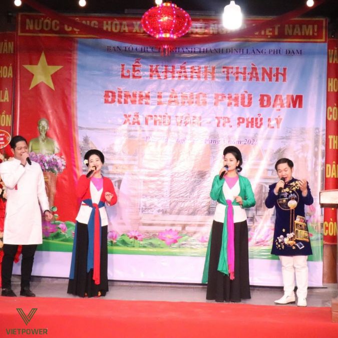 Các nghi thức chính trong lễ khánh thành đình làng
