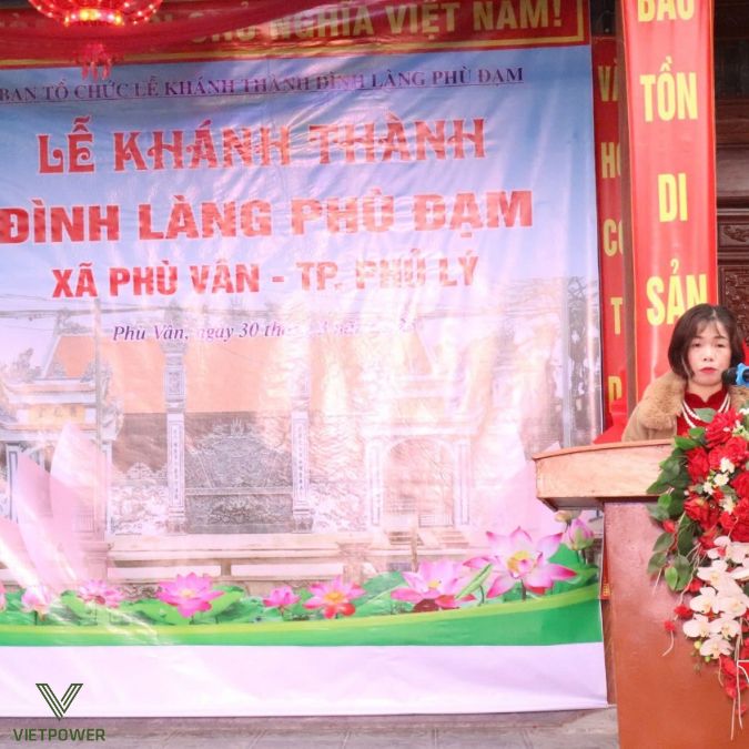 Các nghi thức chính trong lễ khánh thành đình làng