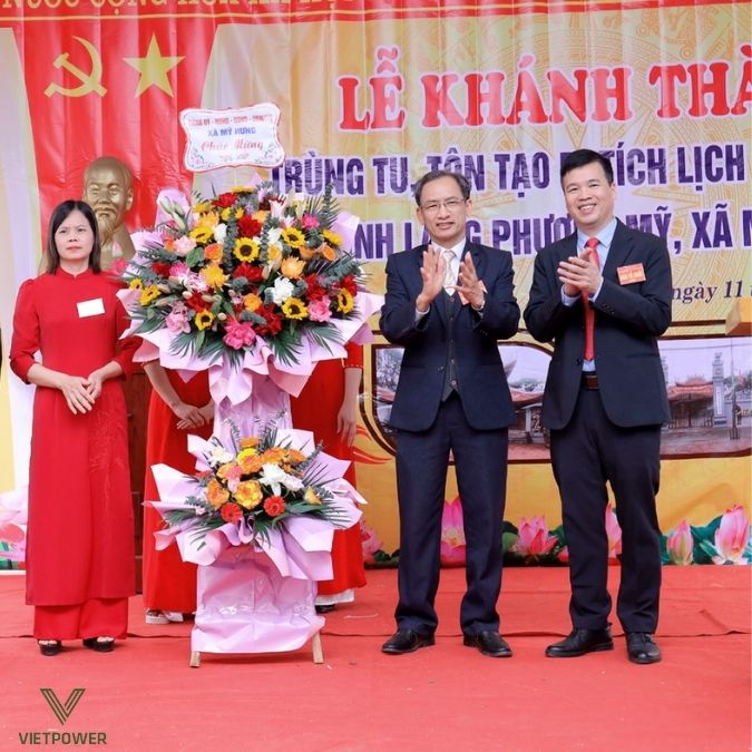 Phần lễ chính lời dẫn chương trình khánh thành đình làng