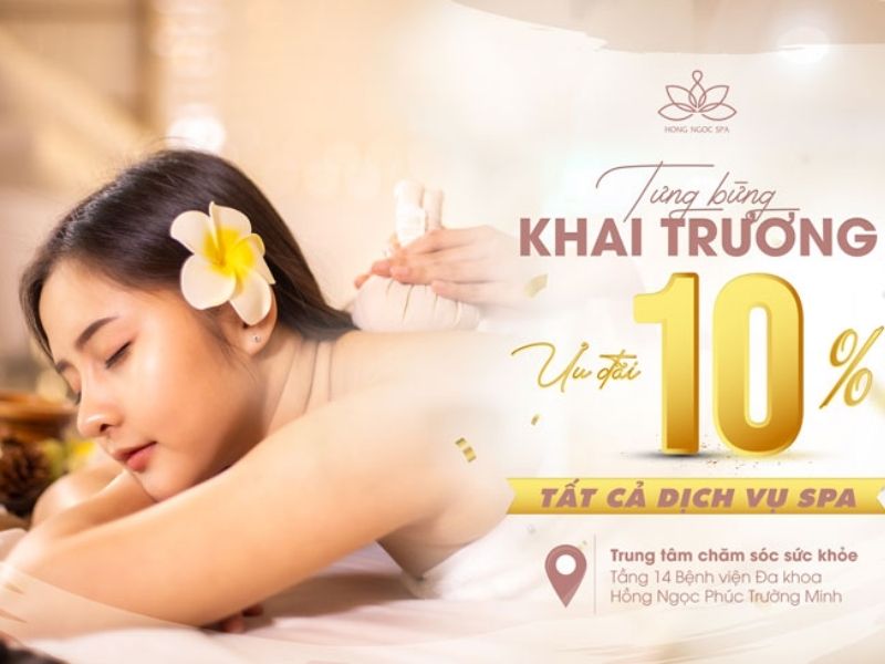 Mẫu băng rôn khai trương spa