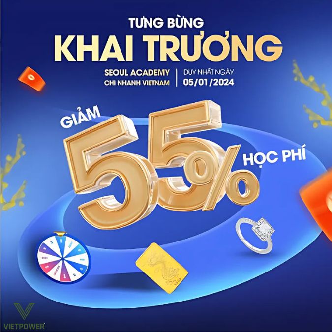 Nội dung không thể thiếu trên poster khai trương
