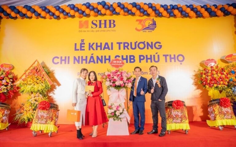 Khai Trương SHB Phú Thọ: Khởi Đầu Mới – Đón Lộc Vàng Phát Tài