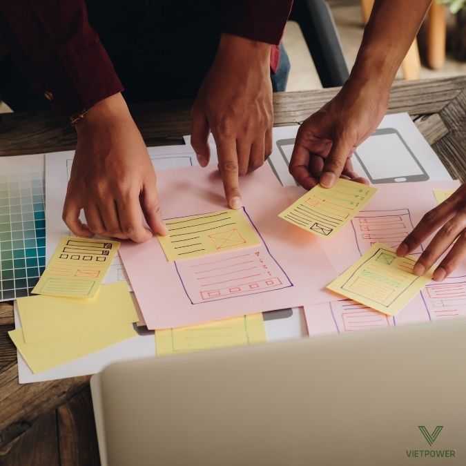 Bố cục proposal event hợp lý, màu sắc hài hòa