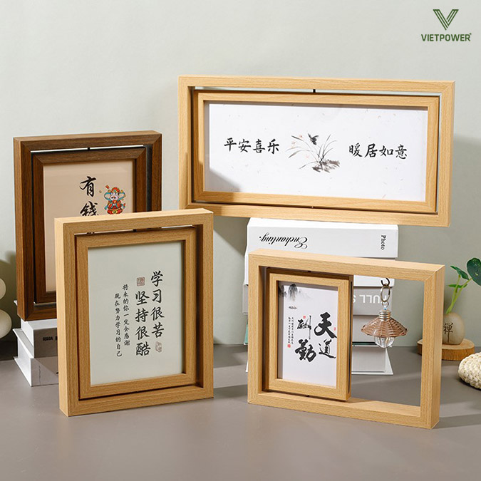 Tặng khung ảnh thiết kế phù hợp với nhiều không gian văn phòng khác nhau