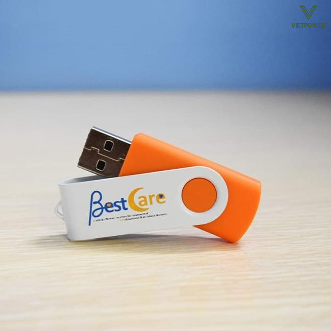 USB in logo giúp quảng bá thương hiệu mỗi khi khách hàng sử dụng