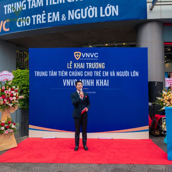 sân khấu đẹp lễ khai trương