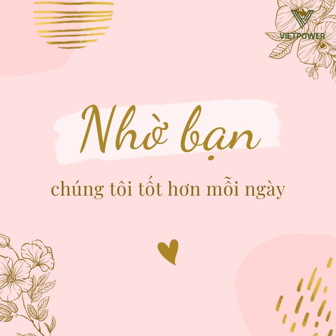 Slogan tri ân khách hàng ngắn gọn, đơn giản