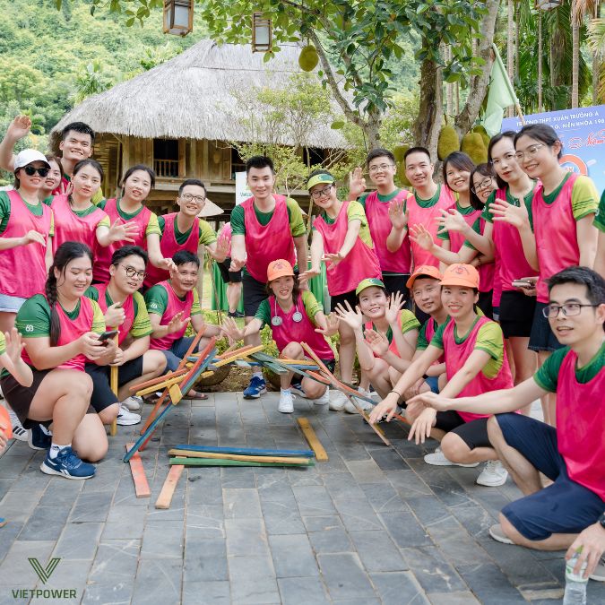 Trò chơi gắn kết tinh thần đồng đội