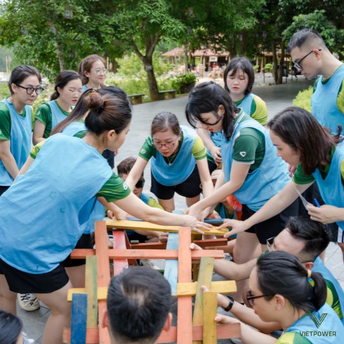 Xây cầu gỗ - Trò chơi cần sự khéo léo