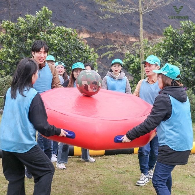 Trò chơi này cần sự tập trung cao độ của team