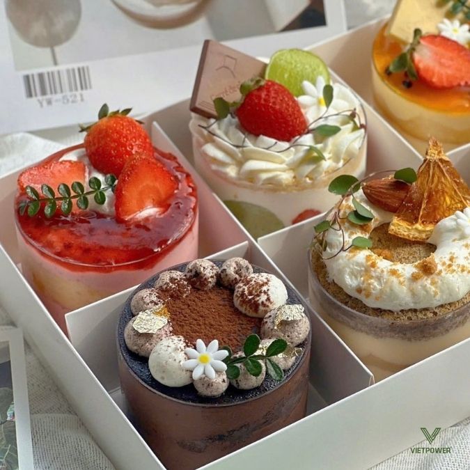Set bánh Mousse & cheesecake