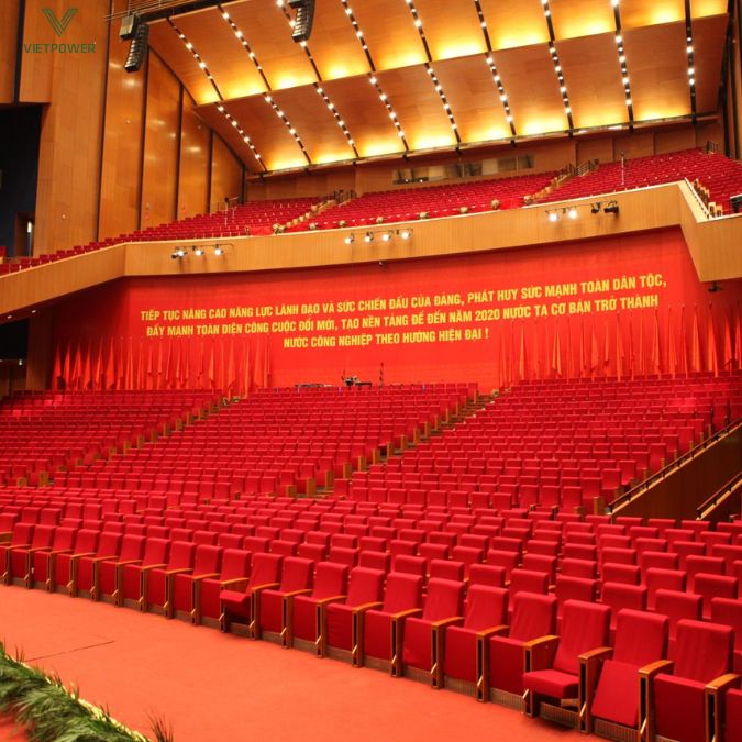 Không gianphù hợp với hội nghị quốc tế, triển lãm thương mại, hội thảo quy mô lớn
