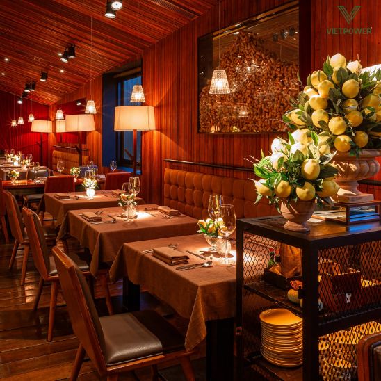ChatGPT đã nói:The Log Restaurant – GEM Center là không gian ẩm thực sang trọng, ấm cúng