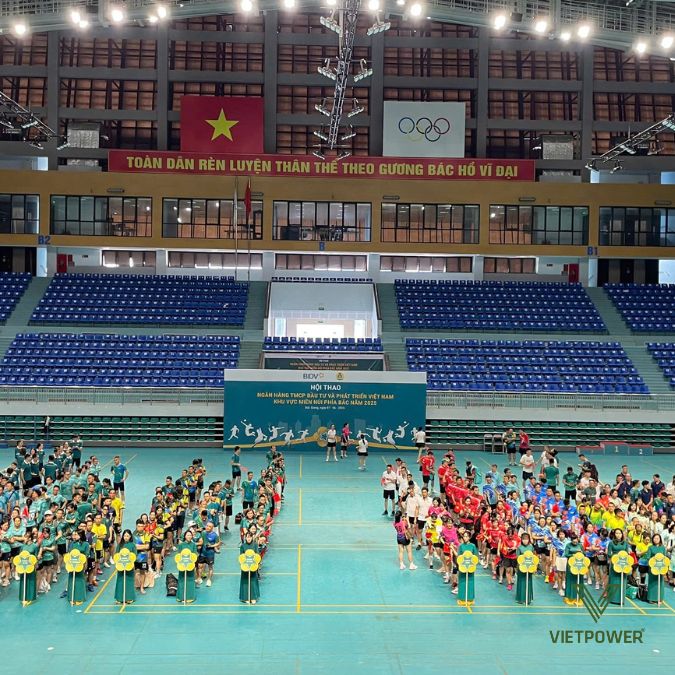 Hội thao trong nhà BIDV khu vực miền núi phía Bắc năm 2025 tại Bắc Giang