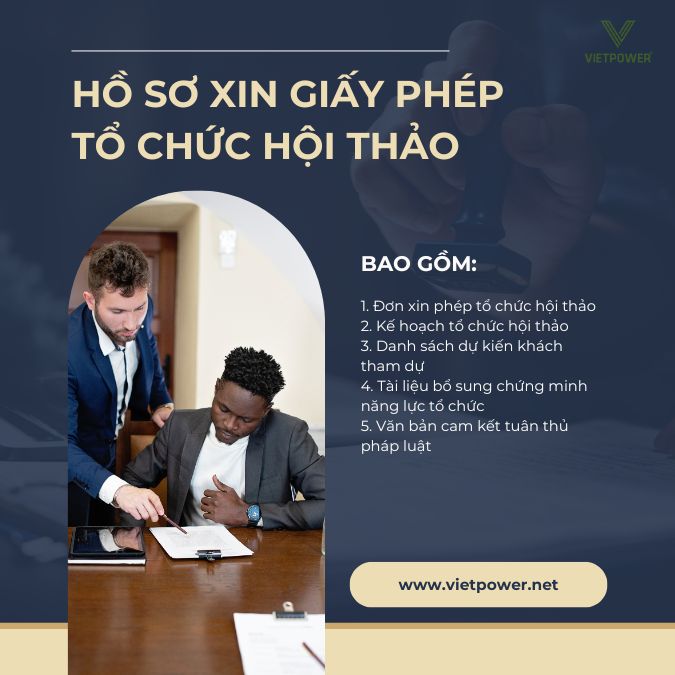 Tổng hợp giấy tờ cần có khi xin phép hội thảo