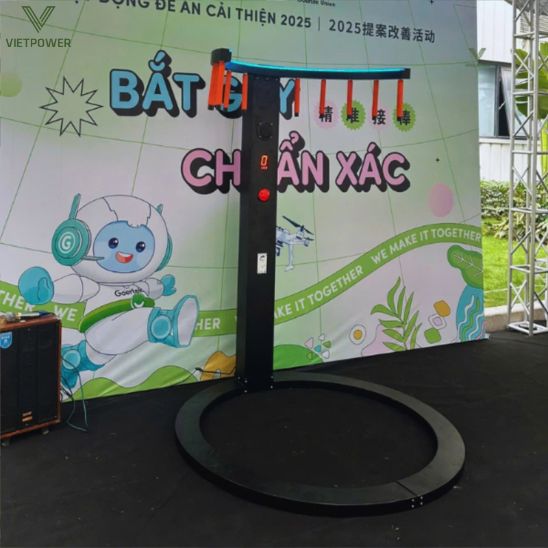 Hình ảnh thực tế cho thuê máy bắt gậy