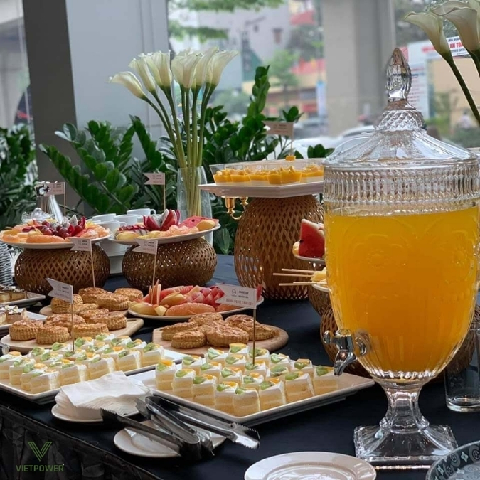 Dịch vụ đi kèm teabreak cũng như quà tặng tăng phần thiện cảm của khách khi tham dự hội thảo
