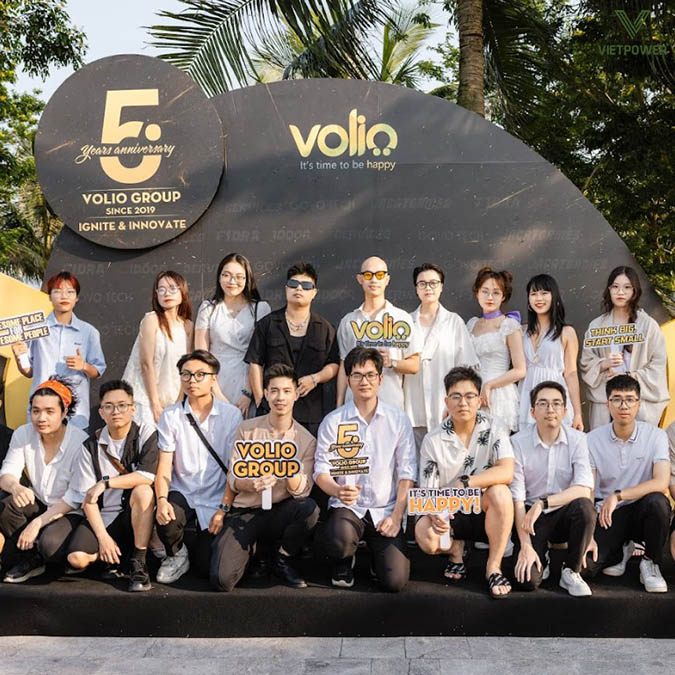Lễ kỷ niệm thành lập công ty được thiết kế và tổ chức bởi VietPower