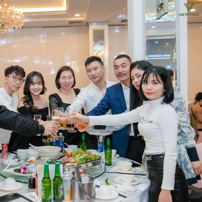 Bữa tiệc tất niên thành công và để lại nhiều khoảnh khắc hạnh phúc