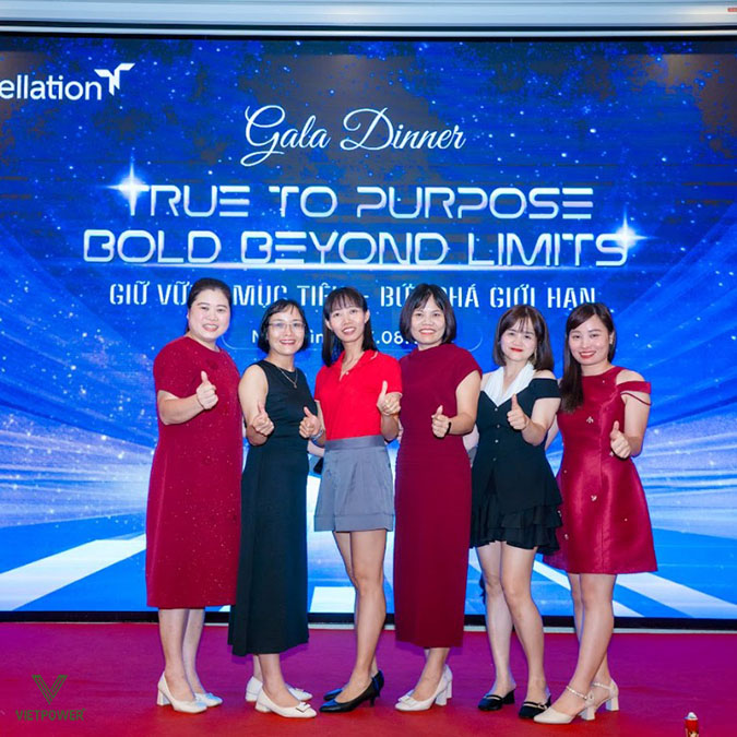 Khép lại ngày trải nghiệm là đêm gala dinner ấm cúng và giàu cảm xúc