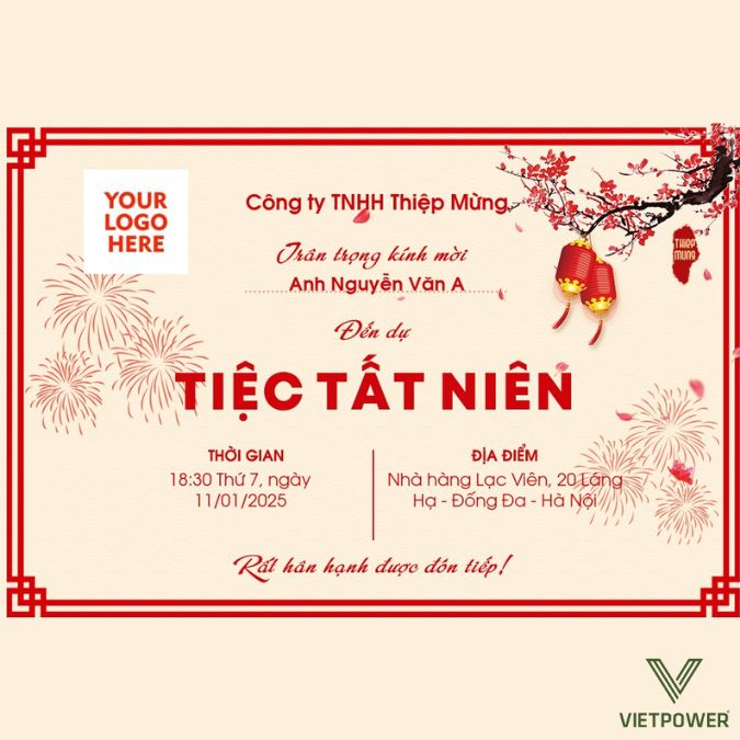 Banner tiệc tất niên online là công cụ không thể thiếu để quảng bá và lan tỏa tinh thần sự kiện