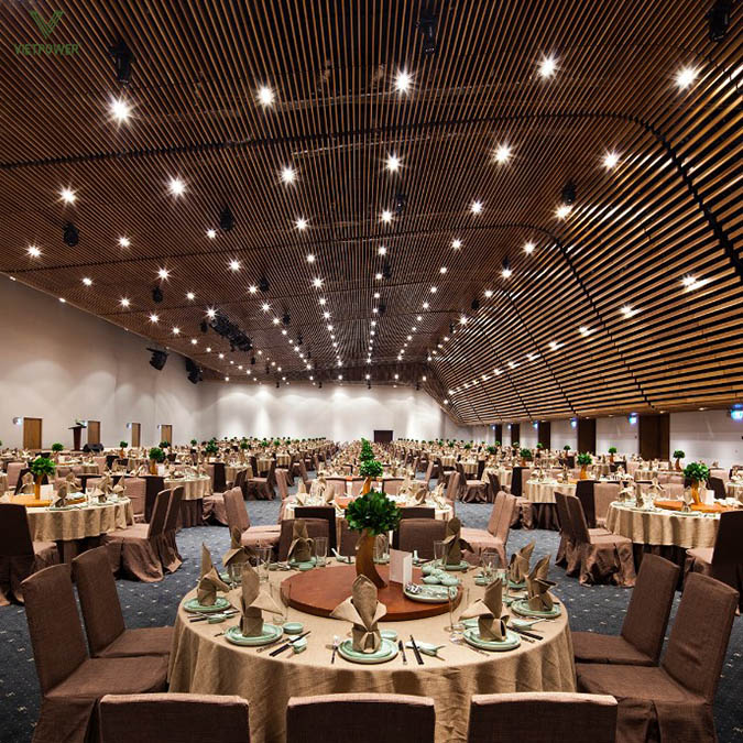Tổng diện tích hơn 10.000m2 được thiết kế để chuyển đổi thành nhiều loại hình sự kiện