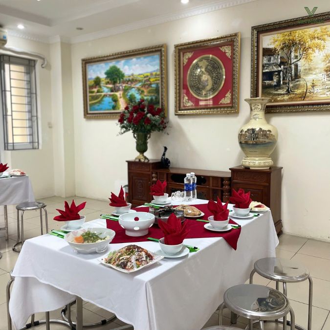 Tổ chức tất niên tại nhà riêng