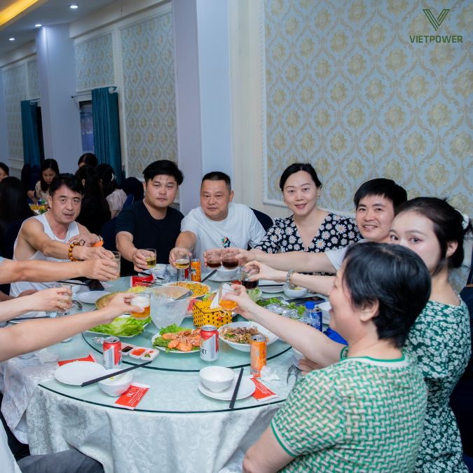 Không gian là yếu tố quan trọng quyết định không khí buổi tiệc tất niên xóm