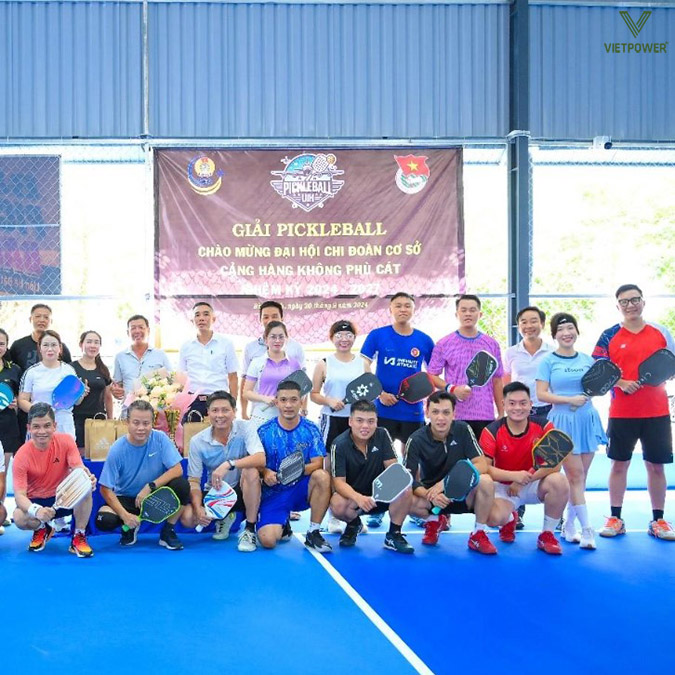Tổ chức giải pickleball tạo cơ hội giao lưu, học hỏi kỹ năng giữa các người chơi Tổ chức giải pickleball tạo cơ hội giao lưu, học hỏi kỹ năng giữa các người chơi