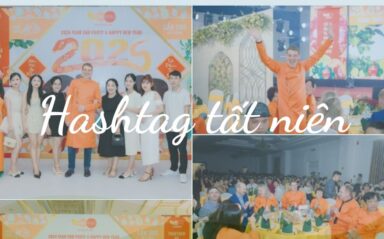 Tổng hợp 100 hashtag tất niên – Year End Party hay nhất 2025