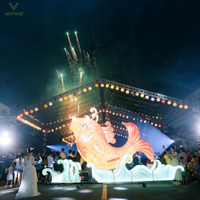 Màn Bắn Pháo Hoa rực rỡ và ấn tượng kết chương trình