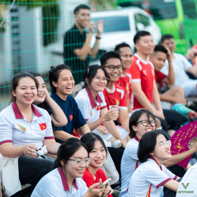 Khán giả đã có khoảng thời gian thư giãn khi trực tiếp theo dõi trận đấu