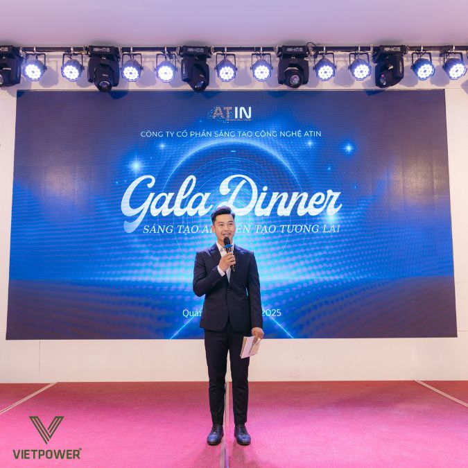 Báo giá thiết kế – thi công backdrop Year End Party