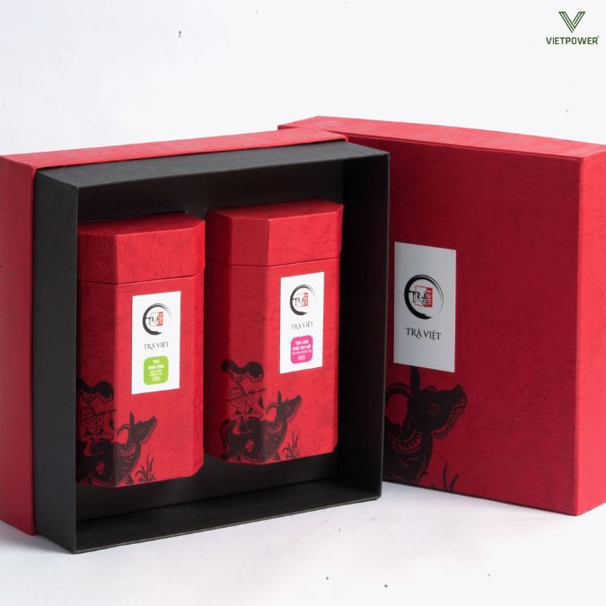 Hộp trà ô long thượng hạng