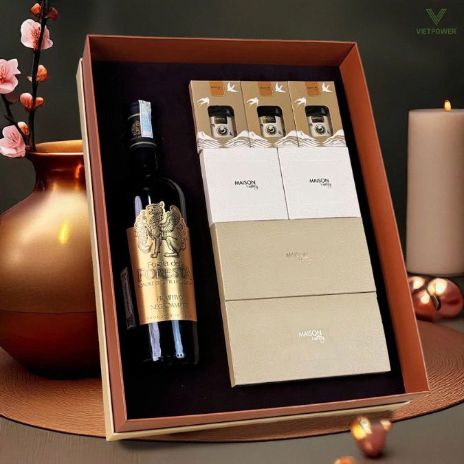 Set rượu vang hảo hạng