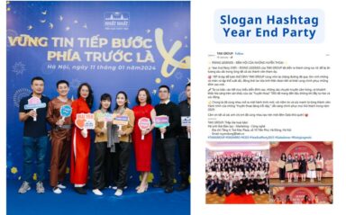 Top slogan và hashtag Year End Party 2025 ấn tượng – Cực hay cho doanh nghiệp