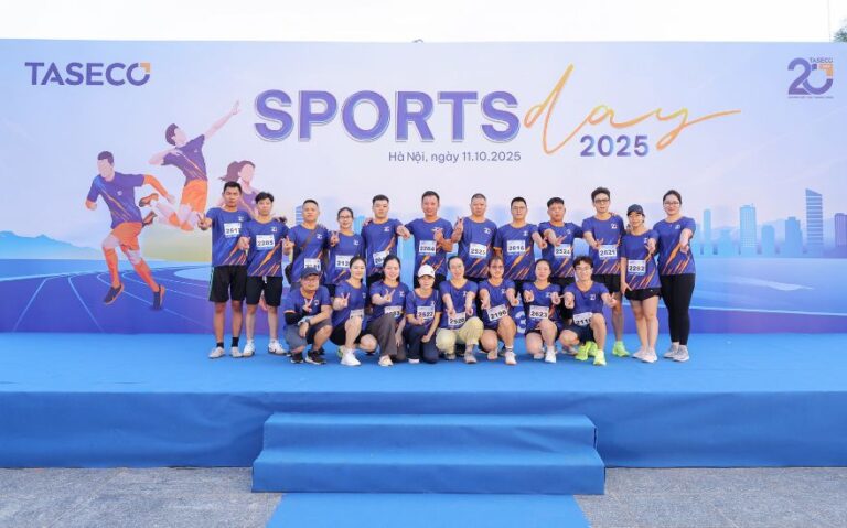 Taseco Sports Day 2025: Ngày hội thể thao rực rỡ, lan tỏa tinh thần đoàn kết
