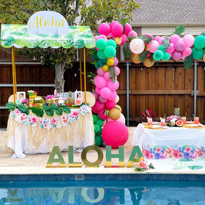 Phong cách nhiệt đới mang lại cảm giác tươi mới, năng động và thư giãn