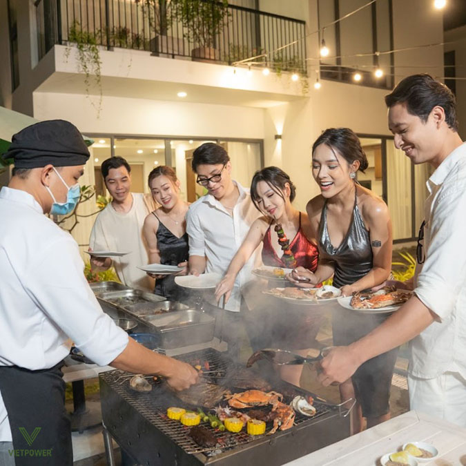 Lựa chọn menu theo loại tiệc, ví dụ chọn BBQ cho tiệc villa Lựa chọn menu theo loại tiệc, ví dụ chọn BBQ cho tiệc villa