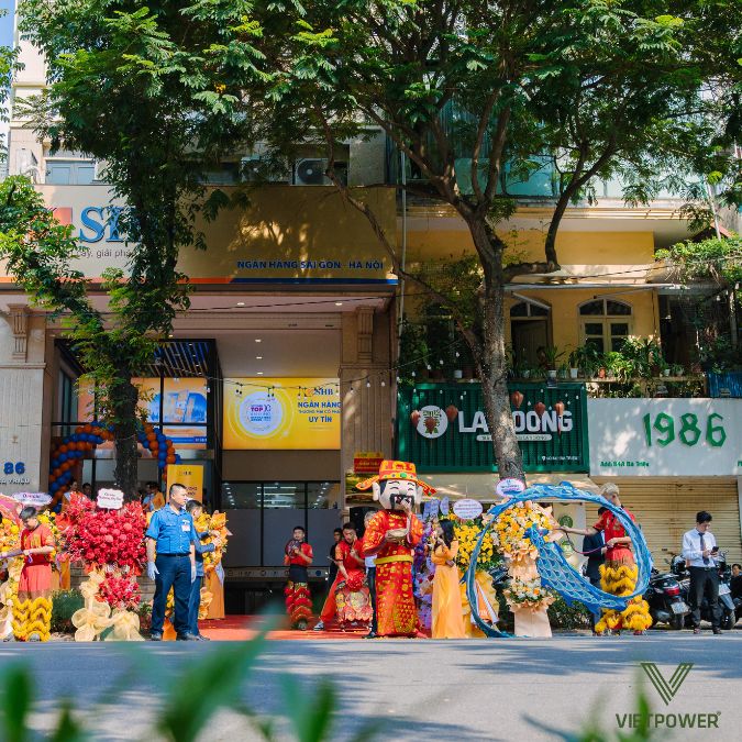 Timeline cho lễ khai trương khánh thành