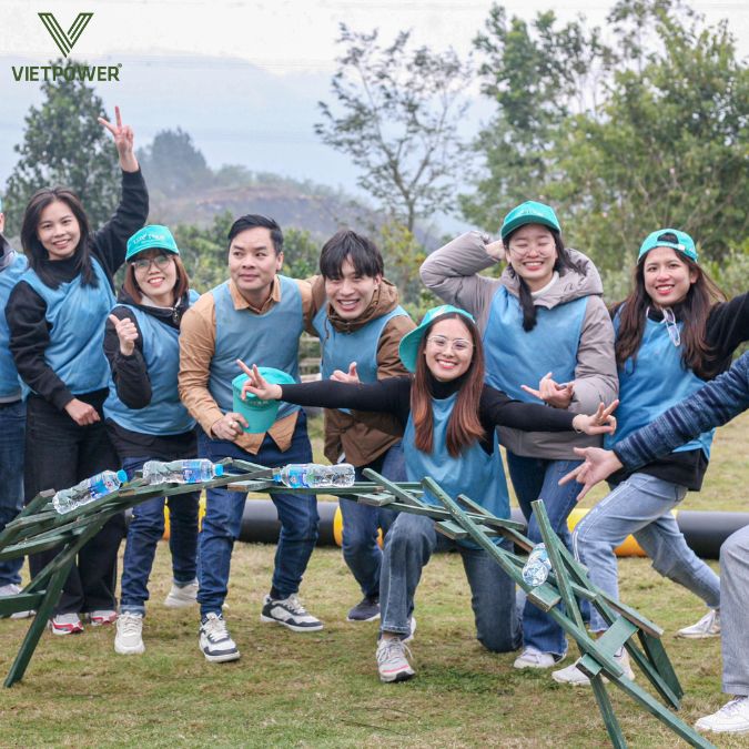 Một trò chơi đòi hỏi tinh thần hợp tác và chiến lược, giúp các đội “kết nối”