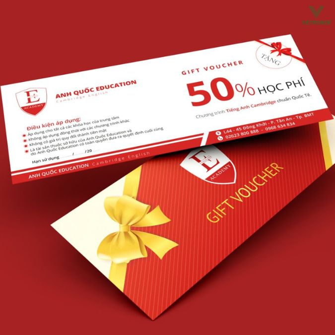 Voucher giảm giá khóa học tiếng anh